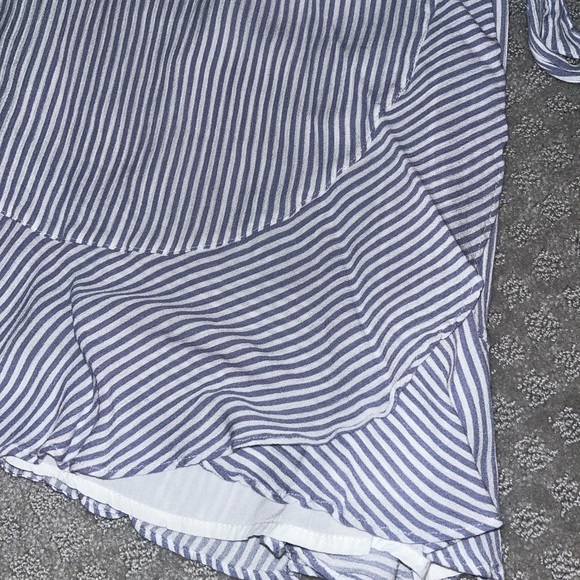Abercrombie Wrap Bottom Striped Skirt - Picture 4 of 5